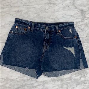 Gap frayed cutoffs
